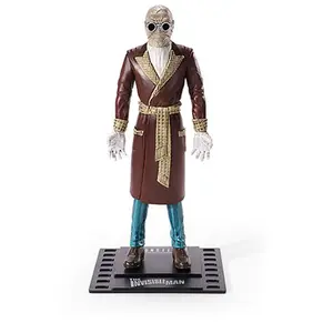 The Noble Collection Universal Monsters Bendyfigs Mummy - 7.5in (19cm) Noble Toys Bendable Figure - High Quality Posable Collectible Doll Figures With Stand