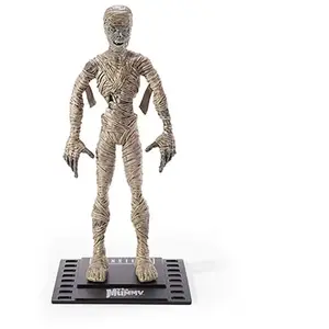Noble Collection Universal Monsters - Figurine Flexible Bendyfigs Mummy 19 Cm pas cher