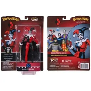 DC Comics - Figurine flexible Bendyfigs Harley Quinn Rebirth 19 cm pas cher