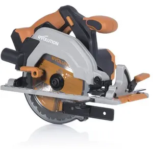 Scie circulaire Evolution R165CCS-Li 18V 165 mm (sans batterie)