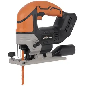 Scie sauteuse sans fil Evolution R90JGS-Li 18V Li-Ion EXT - Produit Nu pas cher
