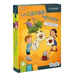 Jeu éducatif Placote-Le Casse-Phrase 2½ à 4½ Ans - Mixte pas cher