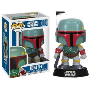 Figurine Funko Pop Star Wars Boba Fett 12 cm pas cher