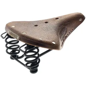 Brooks England Selle B67S, Aged Femme avec lacets foncés pas cher