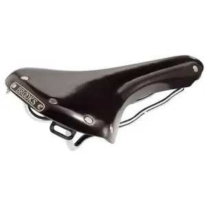 Brooks b15 swallow steel selle noir pas cher