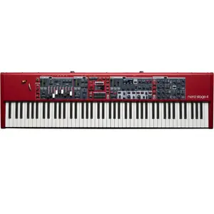 Nord Stage 4 88 - Digitale stagepiano, 88 toetsen - rood pas cher