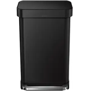 Simplehuman Poubelle Liner Pocket 45 Litres Noir pas cher