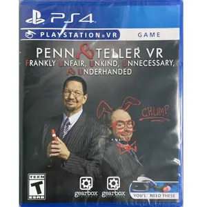 Playstation Games Ps4 Penn & Teller Vr: Frankly Unfair (import) pas cher