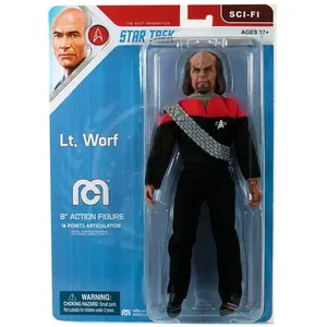Mego Star Trek Tng - Figurine Lt. Worf Limited Edition 20 Cm pas cher