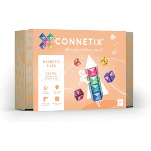 Comparateur de prix : CONNETIX - Magnetisch Tegels - Pastel Vierkante Verpakking - 40 Stuks