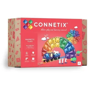 CONNETIX Construction Carreaux Magnetiques Arc-en-Ciel Méga Pack, 212 Pièces pas cher