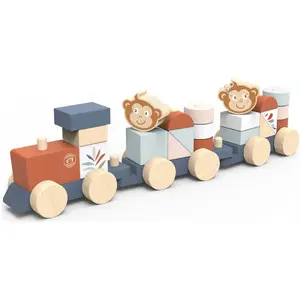 Speedy Monkey - Trein Stapelaar - 39,5x7x10 cm