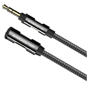 Câble Jack MONSTERCABLE 3.5MM male vers femelle 1.5M pas cher