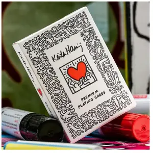 Theory11 Keith Haring Cartes de jeu pas cher