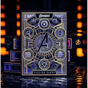 Theory11 Pokerkaarten Bicycle Avengers Purple pas cher