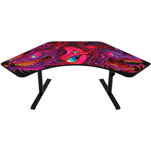Arozzi Arena Angelo Gaming Hoekbureau - Bureaubrede Muismat - 225 cm - Crawling Chaos