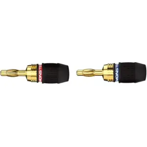 Fiche Haut-parleur MONSTERCABLE AUDIO QUICKLOCK FICHES BANANES 2X2 pas cher