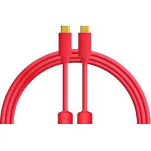 DJTechTools Chroma Cables USB-C to C Red (1 m), Câble USBVendu pargalaxus