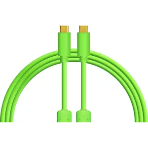 DJTechTools Chroma Cables USB-C to C Green (1 m), Câble USBVendu pargalaxus