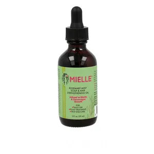 MIELLE Rosemary Mint - Huile Fortifiante Cheveux et Cuir Chevelu 59 ml pas cher