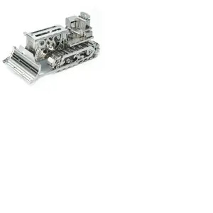 B-Dozer Time for Machine Maquette Métal puzzle 3D pour adultes modèle de construction 236 pièces pas cher