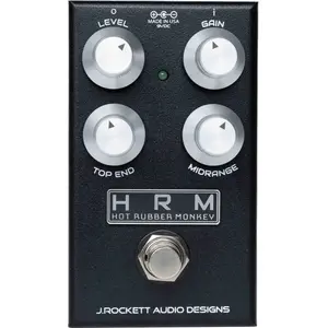 J. Rockett HRM V2 Hot Rubber Monkey D-stijl overdrive effectpedaal pas cher