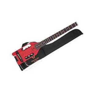 Traveler Guitar Ultra-Light Acoustic Steel Vintage Red avec housse
