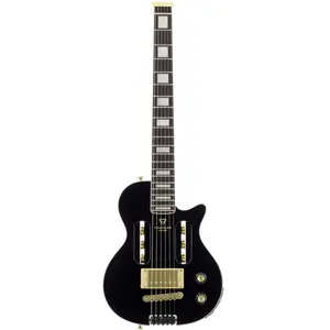Traveler Escape EG-1 Custom V2 Gloss Black Guitare de voyage pas cher