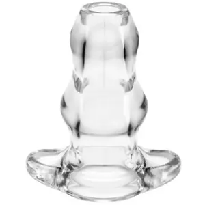Perfect FitbuttplugDouble Tunnel - Transparant - Buttplug
