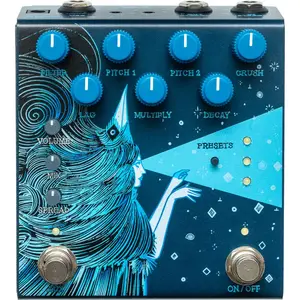 Old Blood Noise Endeavors Dark Star Stereo Flagship Reverb effectpedaa... pas cher
