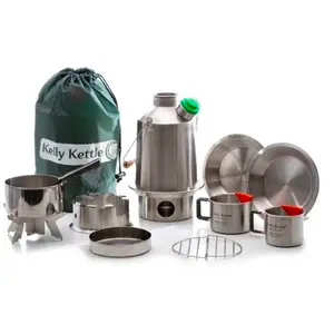 Kelly Kettle Ultimate 'Scout' Kit - Stainless Steel NEW