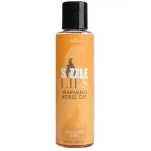 Gel chauffant comesible sizzle lips rhum chaud 125 ml sensuva 7327Vendu parfnac-be