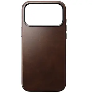 Nomad Traditionelle Lederhülle - Lederhülle für iPhone Max, Horween-Leder (Apple iPhone 17 Pro Max), Coque pour téléphone portable, Marron pas cher