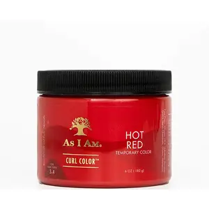 As I Am Curl Color Hot Red Gel Colorant Temporaire 182 g pas cher