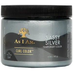 As I Am Curl Color Sassy Silver Gel Colorant Temporaire 182 gVendu parcdiscount