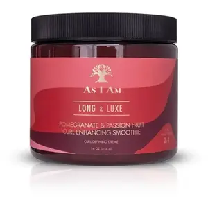 As I Am Long and Luxe Enhancing Smoothie Crème de Coiffage 454 gVendu parlookfantastic