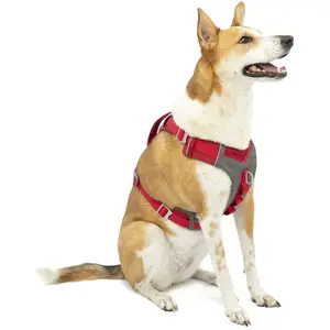 Comparateur de prix : Animal Boulevard Kurgo Harnais pour Chiens Journey Air, pour la randonnée, courir et marcher tous les jours, réfléchissant   Rouge/gris - Taille XL