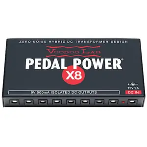 VooDoo Lab Pedal Power X8 - Multivoeding voor pedalboard pas cher