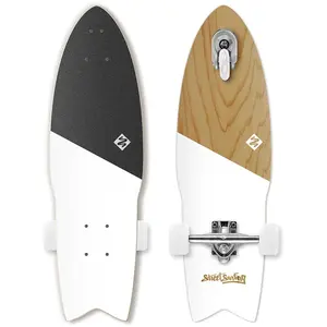 Comparateur de prix : Street Surfing Shark Attack Koa 30´´ Surfskate Zilver