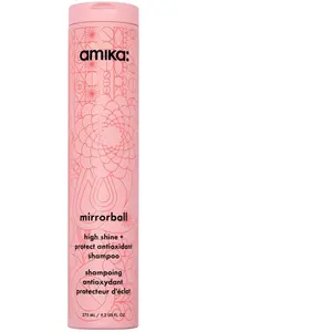 amika mirrorball high shine + protect antioxidant shampoo - 275 ml- Normale shampoo - Voor Alle haartypes -