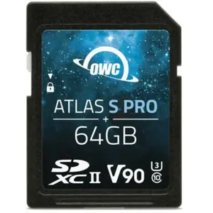 OWC Atlas S Pro 64 Go SDXC UHS-II V90 Media Card pas cher