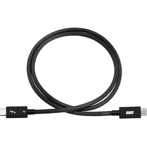Câble Thunderbolt 4 - OWC - 0,7 m - 40 Gbit/s - USB-C - Compatible Mac et PC pas cher