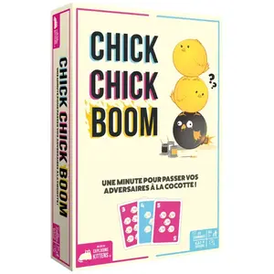 Jeu d'ambiance Asmodee Chick Chick Boom pas cher