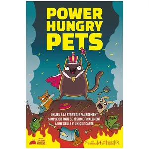 Jeu d’ambiance Asmodee Power Hungry Pets pas cher
