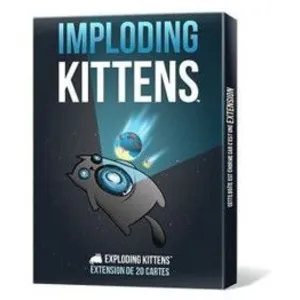 Jeu d’ambiance Asmodee Exploding kittens Imploding kittens extension pas cher