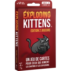 Exploding Kittens 2 Joueurs - Asmodee - Jeu de société pas cher