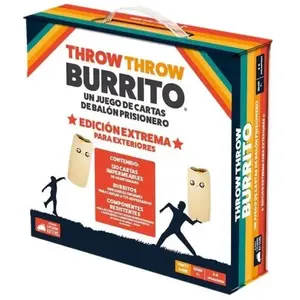 Asmodee Exploding Kittens Throw Burrito Ed. Jeu de cartes en espagnol pas cher