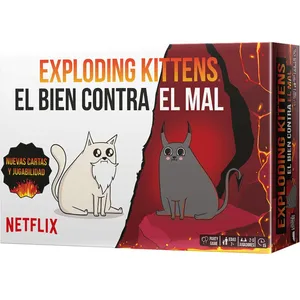 Asmodee Exploding Kittens Jeu De Société El Bien Contra El Mal pas cher