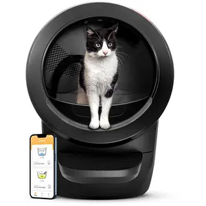 Litter-Robot 4 (Bac à litière autonettoyant, Bac à litière fermé), Bac à litière pour chat pas cher
