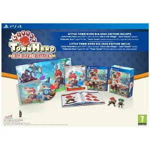 Playstation Games Ps4 Little Town Hero Big Idea Edition pas cher